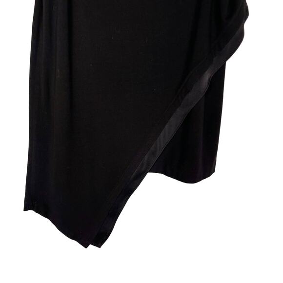 Elizabeth and James 2XS Black Asymmetrical Tank Top V Neck Layered XXSmall - Picture 6 of 9